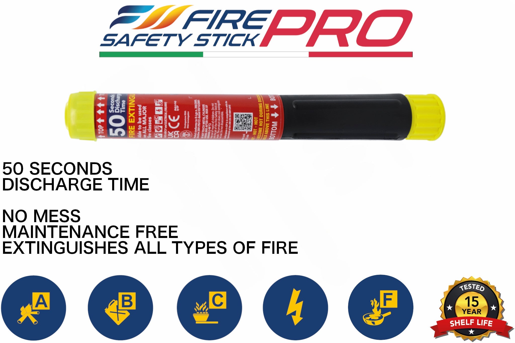 Fire Safety Stick 50 - Evolve Automotive